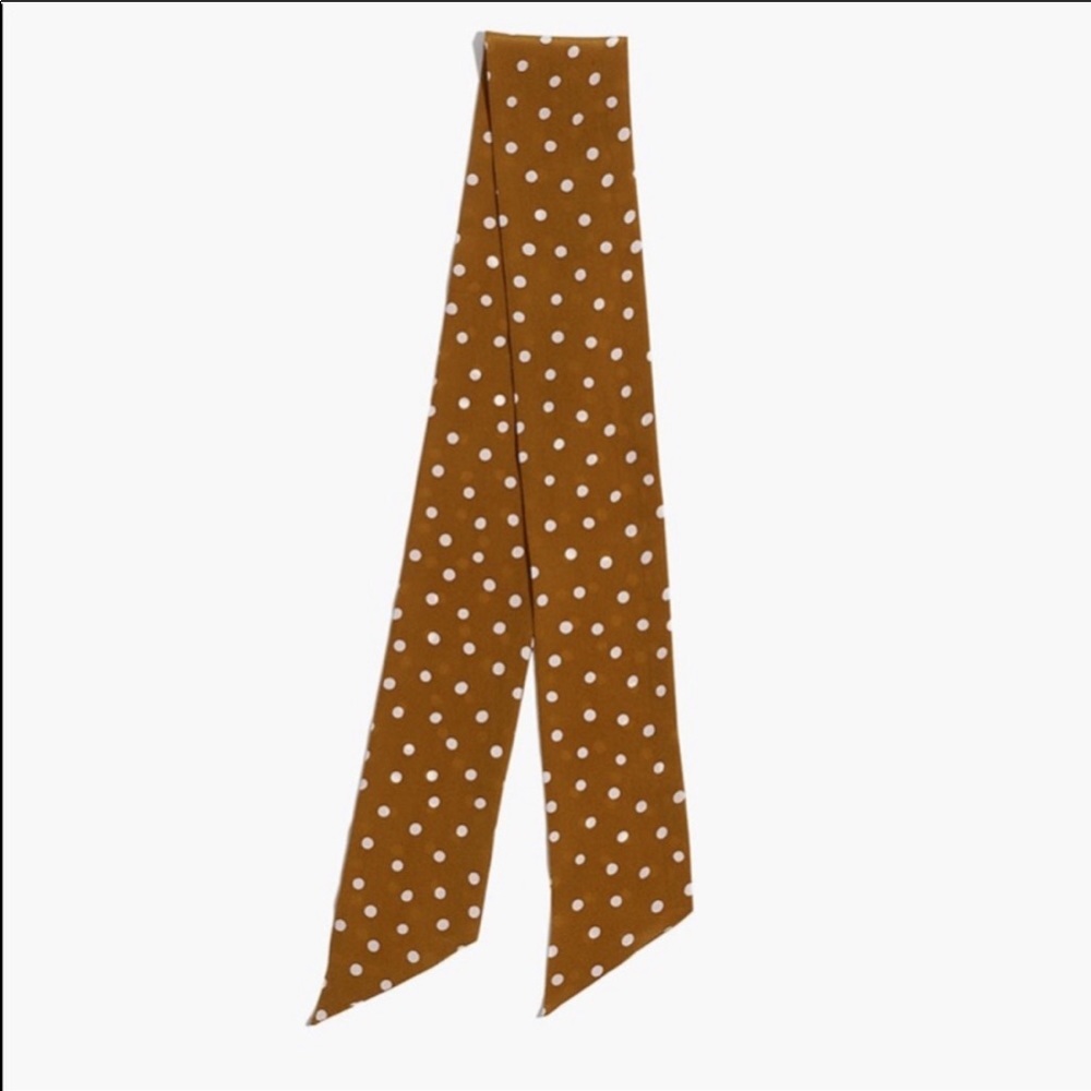Madewell Silk Skinny Bandana Tie NWT